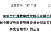预测占卜顶格重罚！*ST广道实控人被终身市场禁入